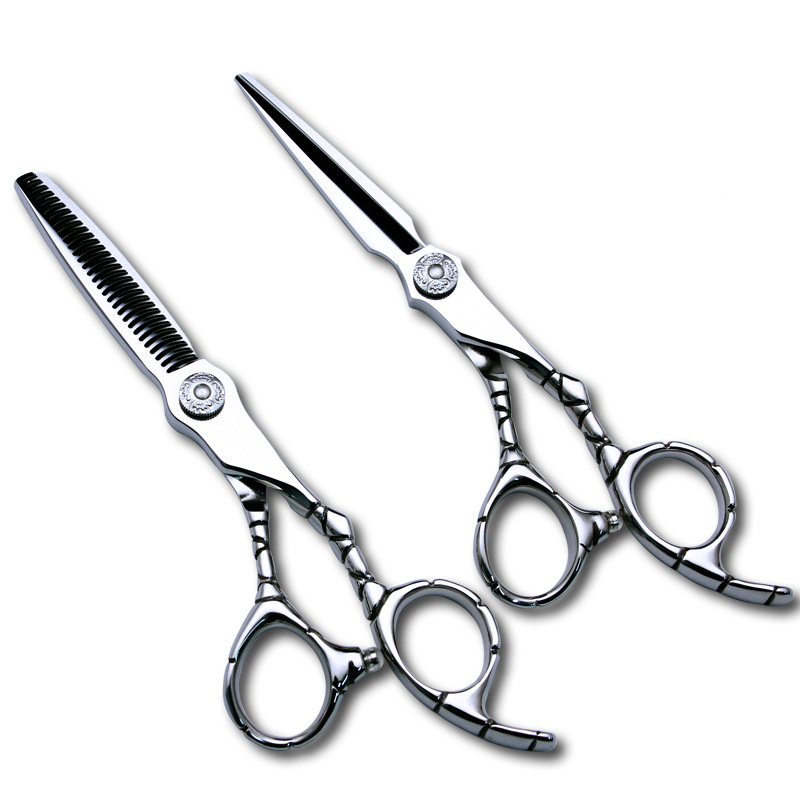 6inch Barber Hairdressing Scissors Set 440C Hair Cutting Shears