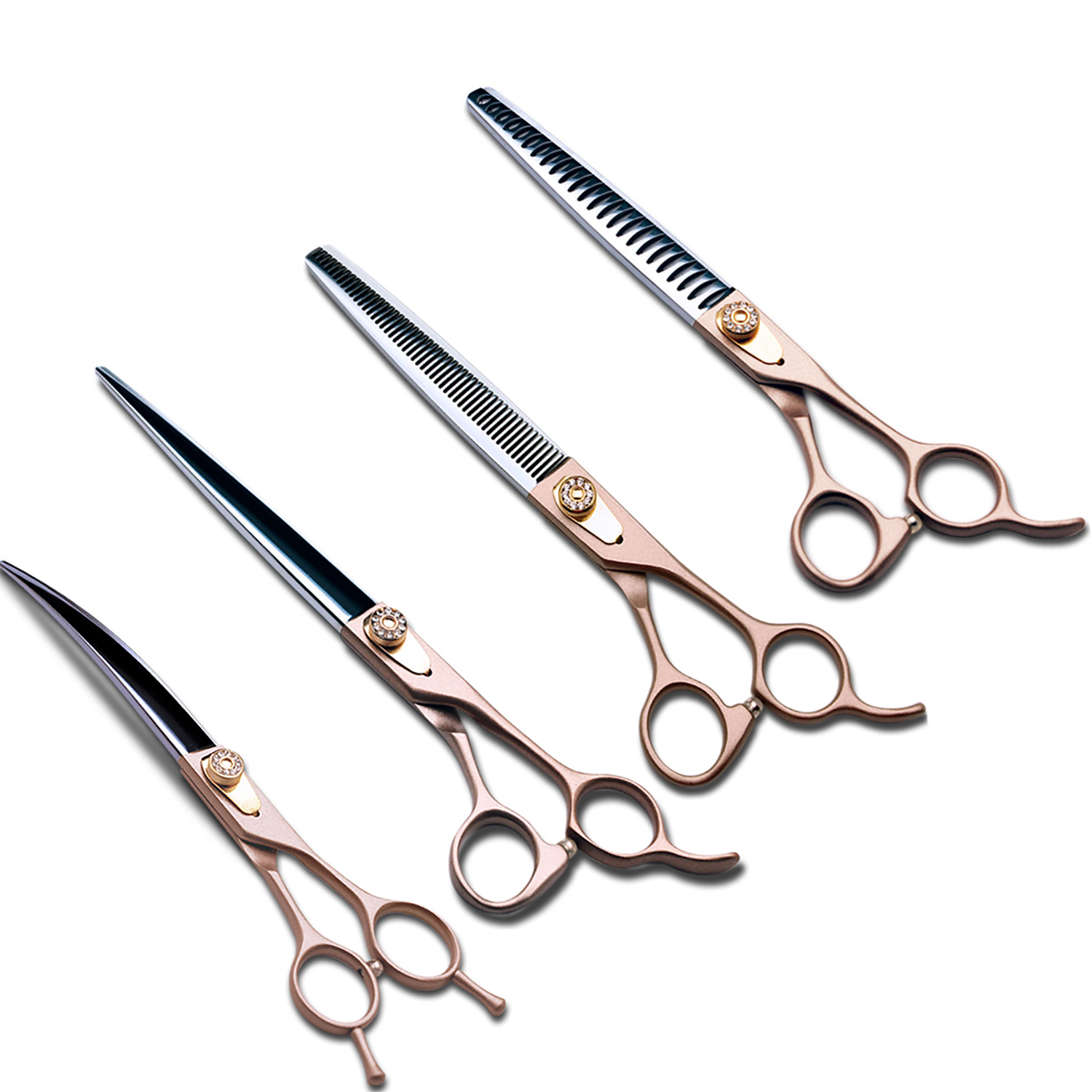 High quality Professional Pet Grooming Scissors Sets 7inch/7.5inch/8inch can be customized
