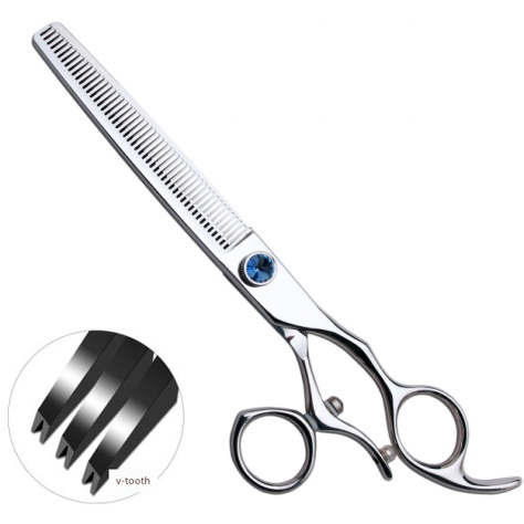 Swivel Handle Pet grooming Thinner Scissors