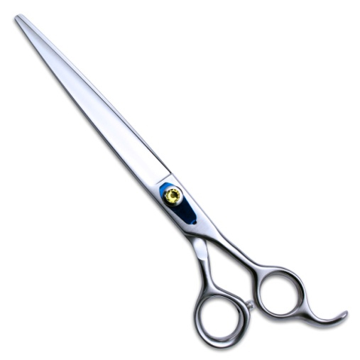 8 inch Thick Handle Pet Grooming Straight Scissors